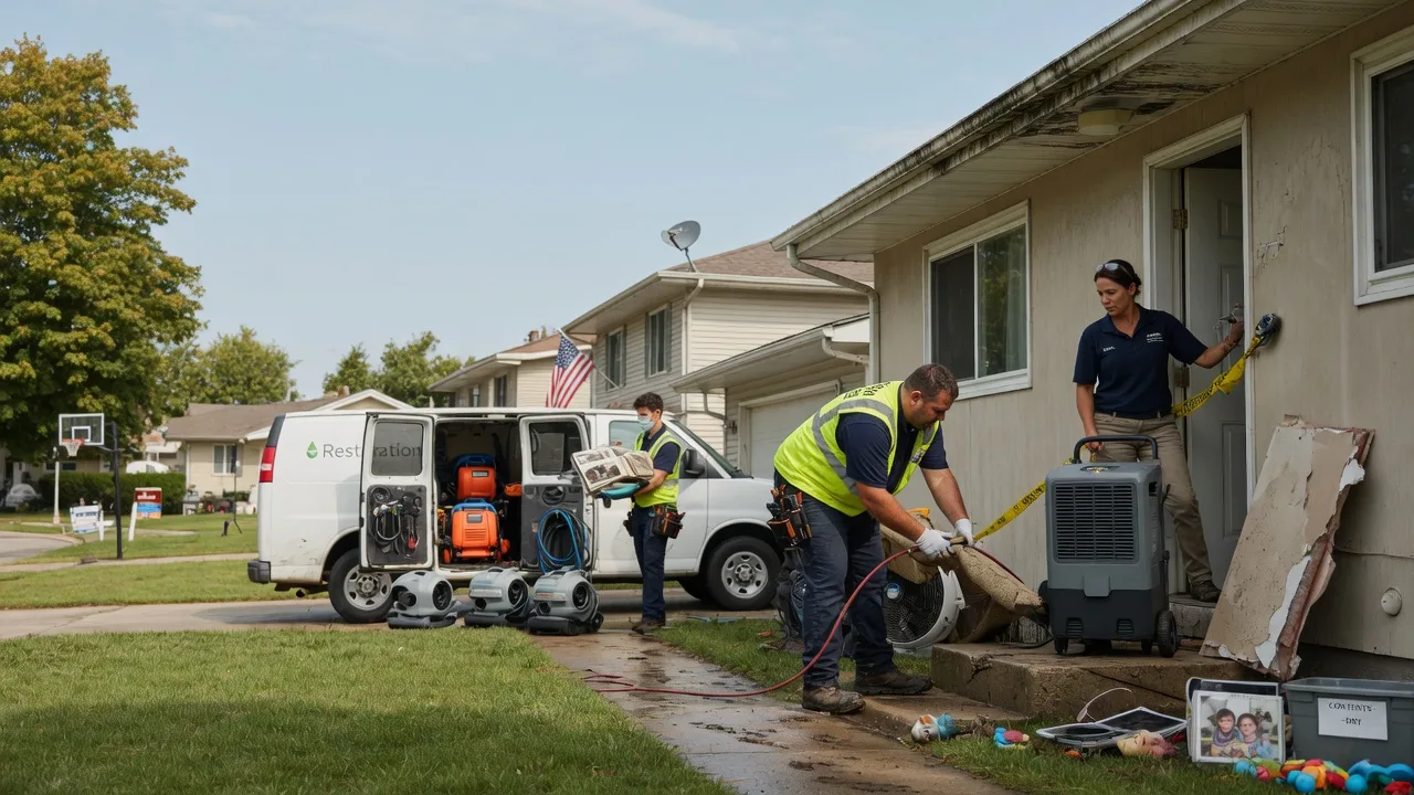 Water Damage Restoration in Oil Springs, KY near me